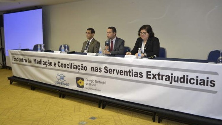 Encontro sobre Mediação e Conciliação reúne notários e registradores em SP